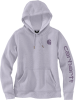 Carhartt Clarksburg Logo,  hoody women,  color: White/Pink,  size: XL
