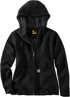 Carhartt Clarksburg,  zip hoodie women,  color: Black,  size: M