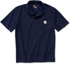 Carhartt Contractor,  polo-shirt,  color: Dark Blue,  size: M