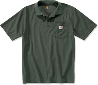 Carhartt Contractor,  polo-shirt,  color: Dark Green,  size: S