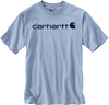 Carhartt Core Logo,  t-shirt,  color: Orange/Dark Blue,  size: XXL