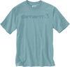 Carhartt Core Logo,  t-shirt,  color: Turquoise (Hl1),  size: XXL