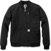 Carhartt Crawford,  textil jacket women,  color: Black,  size: L