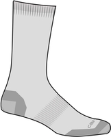 Carhartt Crew,  socks 3-pack,  color: Light Grey,  size: M