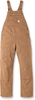 Carhartt Denim Canvas,  bib women,  color: Light Brown,  size: XL