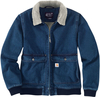 Carhartt Denim-Sherpa,  jeans jacket women,  color: Blue (H87),  size: M