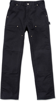 Carhartt Double-Front,  cargo pants,  color: Black,  size: W44/L30