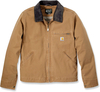 Carhartt Duck Detroit Rugged Flex™,  textile jacket,  color: Light Brown/Black,  size: L
