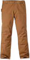 Carhartt Duck Double Front,  cargo pants,  color: Brown,  size: W34/L32