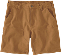 Carhartt Duck Double Front Relaxed-Fit,  shorts,  color: Brown,  size: W38