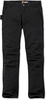 Carhartt Duck Dungaree,  textile pants,  color: Black,  size: W32/L30