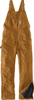 Carhartt Duck,  Dungarees,  color: Brown,  size: XXL