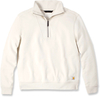 Carhartt Fiber Series Half-Zip,  sweatshirt women,  color: White,  size: XS