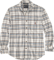 Carhartt Flannel-Plaid,  shirt,  color: Grey/Light Grey (W03),  size: XXL