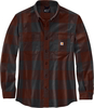 Carhartt Flannel-Plaid,  shirt,  color: Red/Black (R25),  size: M