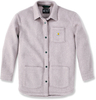 Carhartt Fleece Blend,  textile jacket women,  color: Light Grey,  size: L