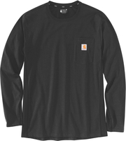 Carhartt Flex Pocket,  t-shirt long sleeve,  color: Black (N04),  size: XL