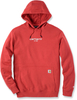 Carhartt Force Logo,  hoodie,  color: Rot/White (R83),  size: S