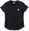 Carhartt Force Pocket,  t-shirt women,  color: Black,  size: XL