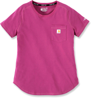 Carhartt Force Pocket,  t-shirt women,  color: Pink,  size: M
