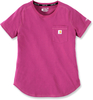 Carhartt Force Pocket,  t-shirt women,  color: Pink,  size: XS