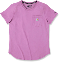 Carhartt Force Pocket,  t-shirt women,  color: Rose,  size: XS