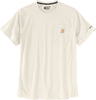 Carhartt Force™ Relaxed-Fit,  t-shirt,  color: White (W03),  size: L