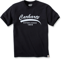 Carhartt Graphicq,  t-shirt,  color: Black/White,  size: M