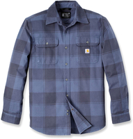 Carhartt Heavyweight Flannel Plaid,  shirt,  color: Light Blue/Grey,  size: XL
