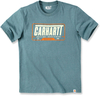 Carhartt Heavyweight Graphic,  t-shirt,  color: Light Petrol/Light Yellow,  size: XL