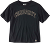 Carhartt Lightweight Graphic,  t-shirt women,  color: Black/Light Brown,  size: L