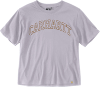Carhartt Lightweight Graphic,  t-shirt women,  color: Light Purple/Light Brown,  size: S