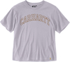 Carhartt Lightweight Graphic,  t-shirt women,  color: Light Purple/Light Brown,  size: XL
