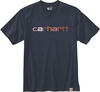 Carhartt Logo Graphic,  t-shirt,  color: Dark Blue,  size: S