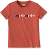 Carhartt Logo Graphic,  t-shirt women,  color: Dark Orange,  size: M