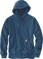 Carhartt Logo,  hoodie,  color: Blue (Hl3),  size: XL