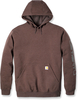 Carhartt Logo,  hoodie,  color: Brown/Light Blue,  size: L