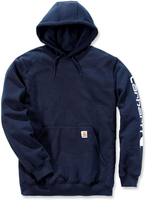 Carhartt Logo,  hoodie,  color: Dark Blue,  size: S