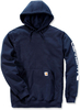 Carhartt Logo,  hoodie,  color: Dark Blue,  size: XXL
