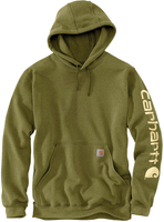Carhartt Logo,  hoodie,  color: Dark Green (Ga0),  size: M