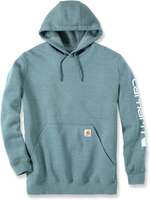 Carhartt Logo,  hoodie,  color: Light Blue (H74),  size: M
