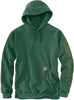 Carhartt Logo,  hoodie,  color: Turquoise/Yellow,  size: XL