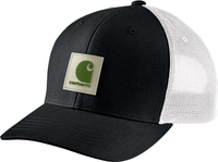 Carhartt Logo-Patch,  cap,  color: Black/White (N24),  size: One Size