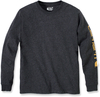 Carhartt Logo,  sweatshirt,  color: Dark Grey/Yellow,  size: XL