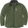 Carhartt LWD,  textile jacket,  color: Green/Black,  size: M