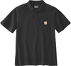 Carhartt Midweight Loose-Fit,  polo shirt,  color: Black,  size: XL