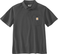 Carhartt Midweight Loose-Fit,  polo shirt,  color: Grey,  size: XXL