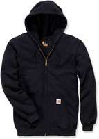 Carhartt Midweight,  zip hoodie,  color: Black,  size: XL