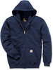 Carhartt Midweight,  zip hoodie,  color: Dark Blue,  size: XXL