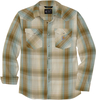 Carhartt Montana Rugged Flex Relaxed-Fit,  shirt,  color: Beige/Brown,  size: XXL